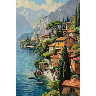 Coastal Landscape Canvas